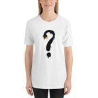 Black Swan Question Half Sleeve T-Shirt — back view