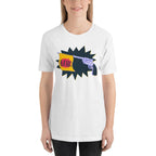 Bang Half Sleeve T-Shirt — White