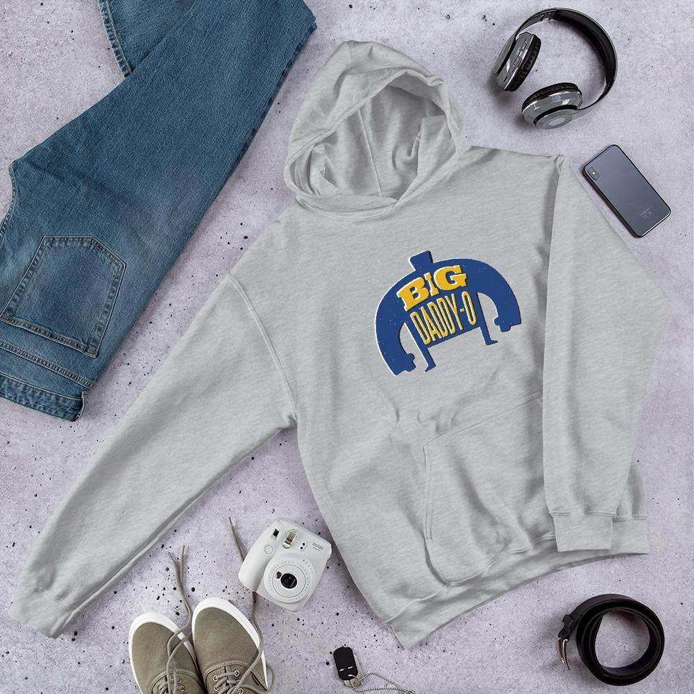 Big Daddy Unisex Hooded Sweatshirt — front view