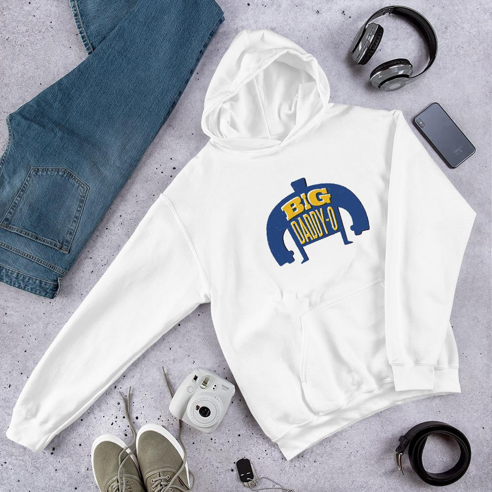 Big Daddy Unisex Hooded Sweatshirt — back view