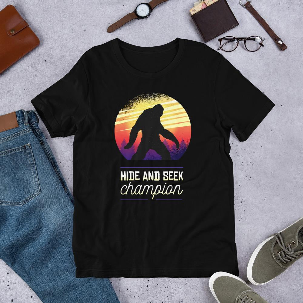 Big Foot Half Sleeve T-Shirt — front view