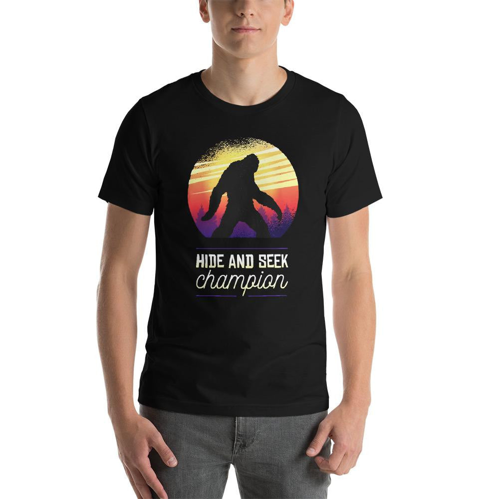 Big Foot Half Sleeve T-Shirt — Black