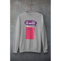 Book Is Better Unisex Sweatshirt — Grey
