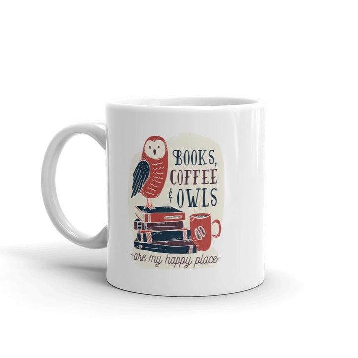Books, Coffee & Owls Coffee Mug