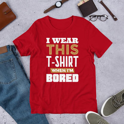 Bored Half Sleeve T-Shirt