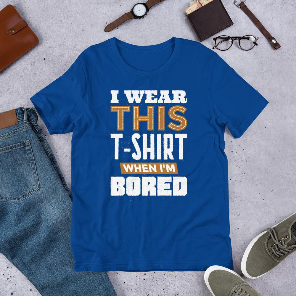 Bored Half Sleeve T-Shirt — front view