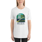 Brasilia Brasil Half Sleeve T-Shirt — back view