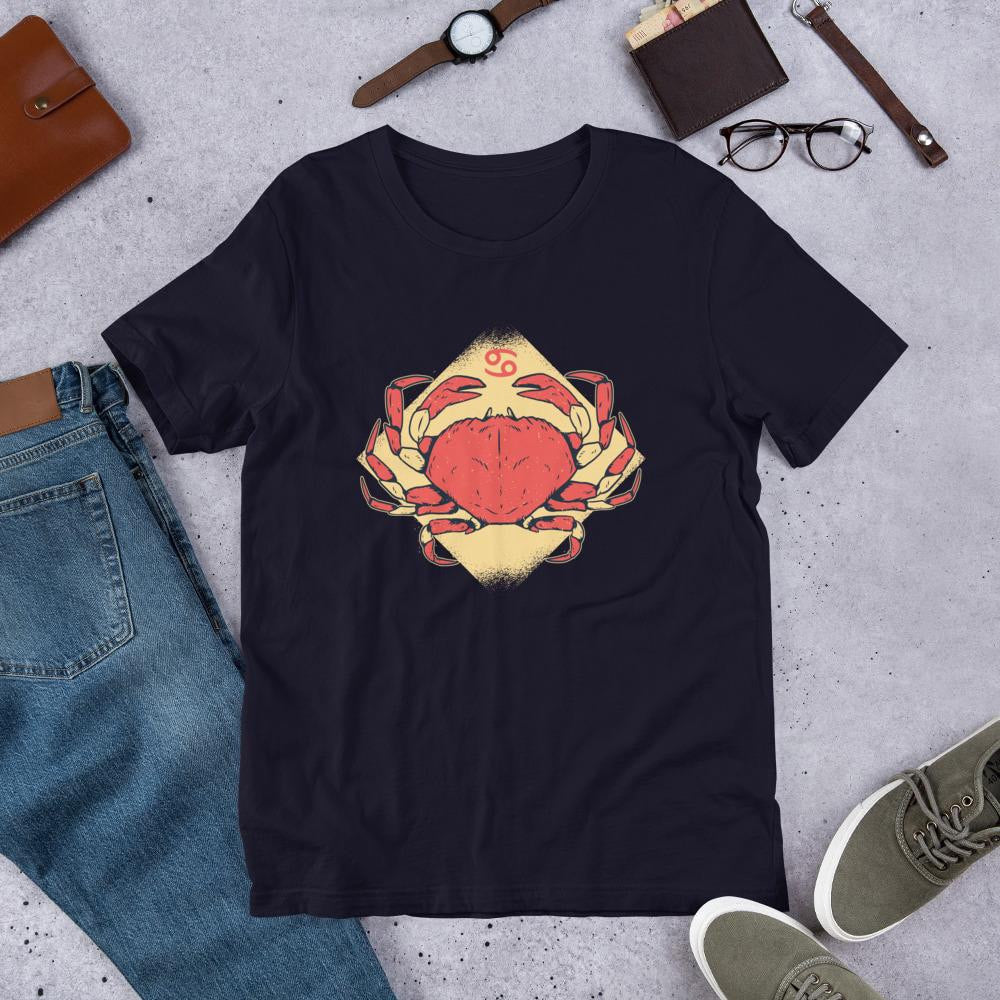 Cancer Zodiac Half Sleeve T-Shirt