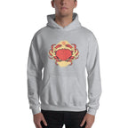 Cancer Zodiac Unisex Hooded Sweatshirt — detail view 2