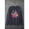 Chilling Alien Unisex Sweatshirt — Navy