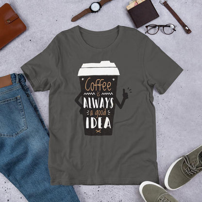 Coffee Always Good Half Sleeve T-Shirt
