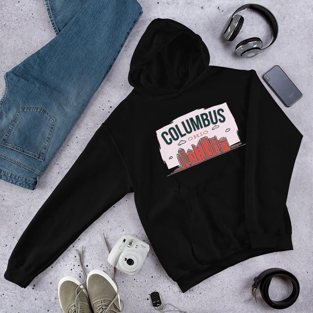 Columbus Ohio Unisex Hooded Sweatshirt