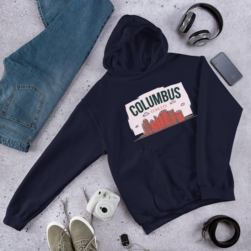Columbus Ohio Unisex Hooded Sweatshirt