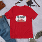 Columbus Ohio Half Sleeve T-Shirt — detail view 6