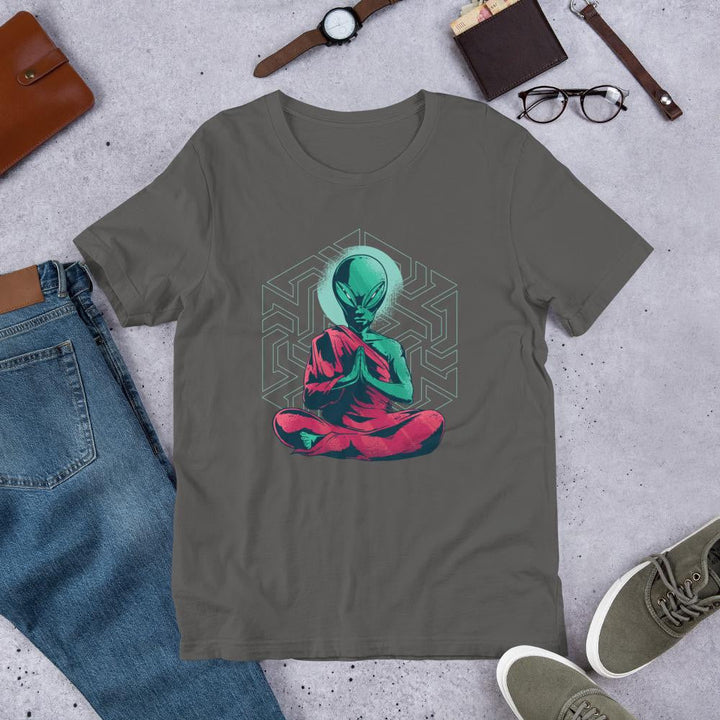 Alien Monk Half Sleeve T-Shirt