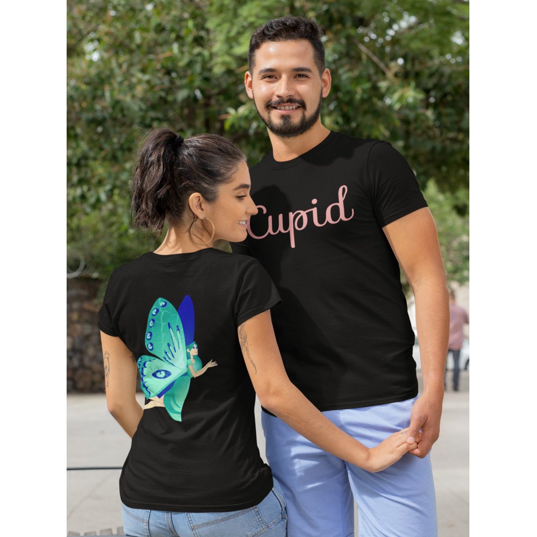 Cupid & Psyche Couple Half Sleeve Unisex T-Shirt