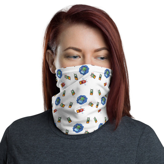 Cute Alien Monsters Neck Gaiter