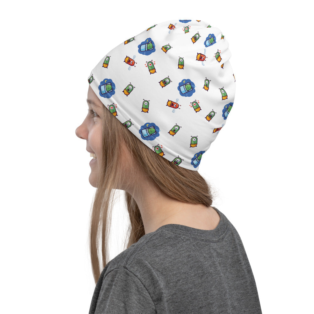 Cute Alien Monsters Neck Gaiter