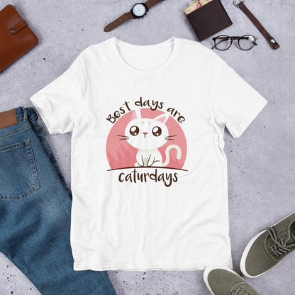 Caturdays Half Sleeve T-Shirt
