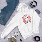 Caturday Unisex Hooded Sweatshirt — White