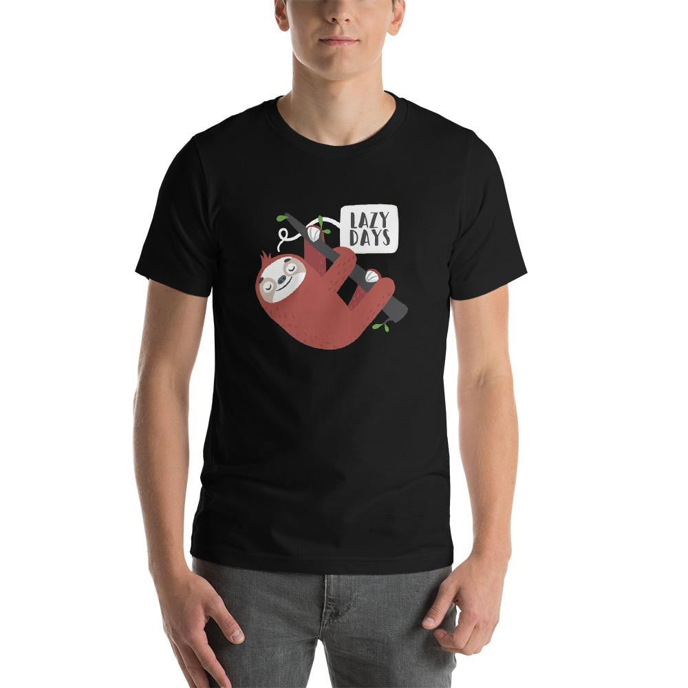 Lazy Days Sloth Half Sleeve T-Shirt