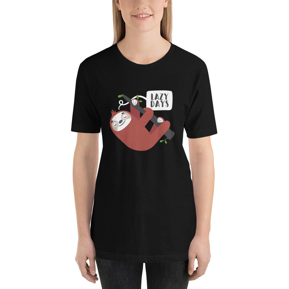 Lazy Days Sloth Half Sleeve T-Shirt
