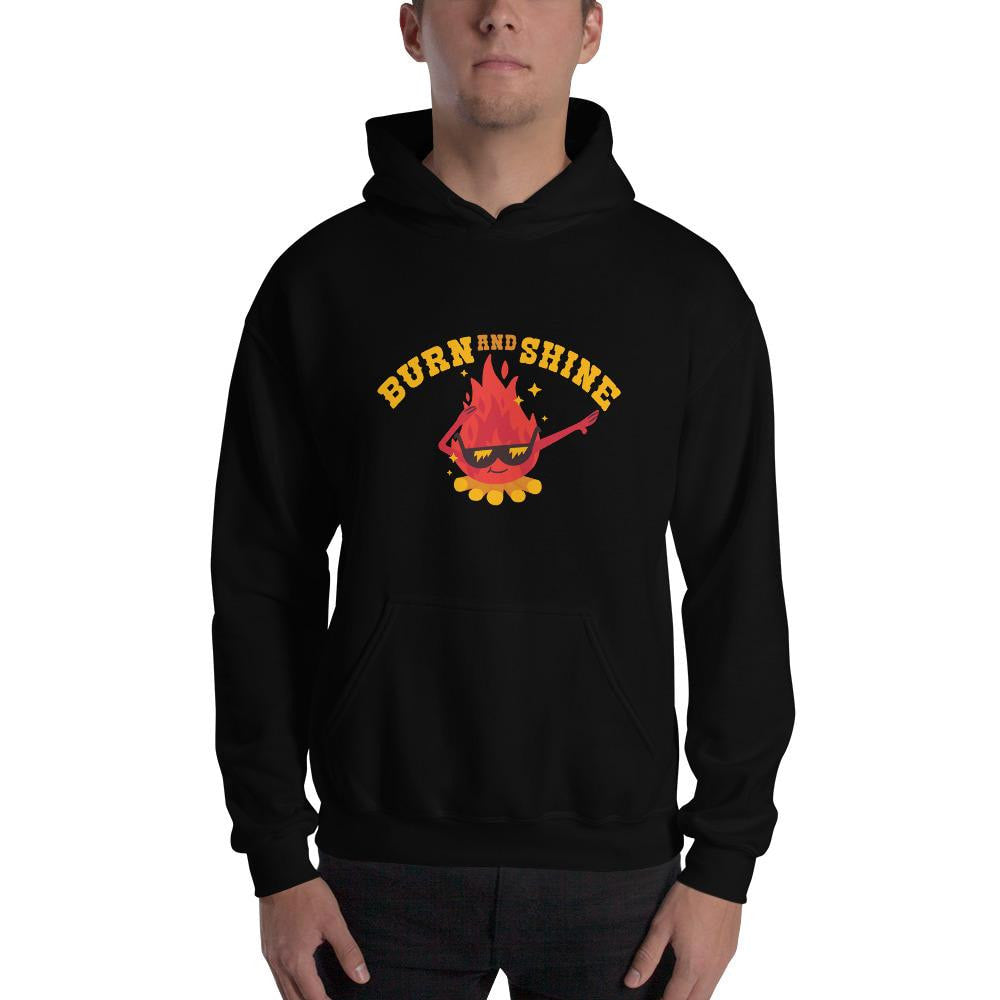 Cute Fire Unisex Hooded Sweatshirt