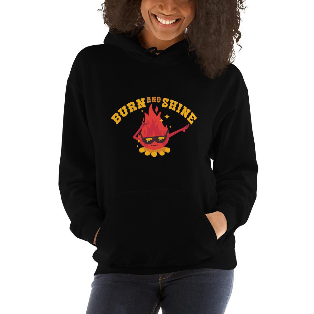 Cute Fire Unisex Hooded Sweatshirt