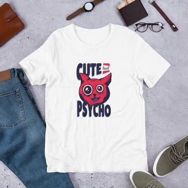 Cute But Psycho Half Sleeve T-Shirt