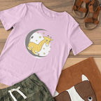 Cute Giraffe Toddler's T-Shirt — 1 (4)