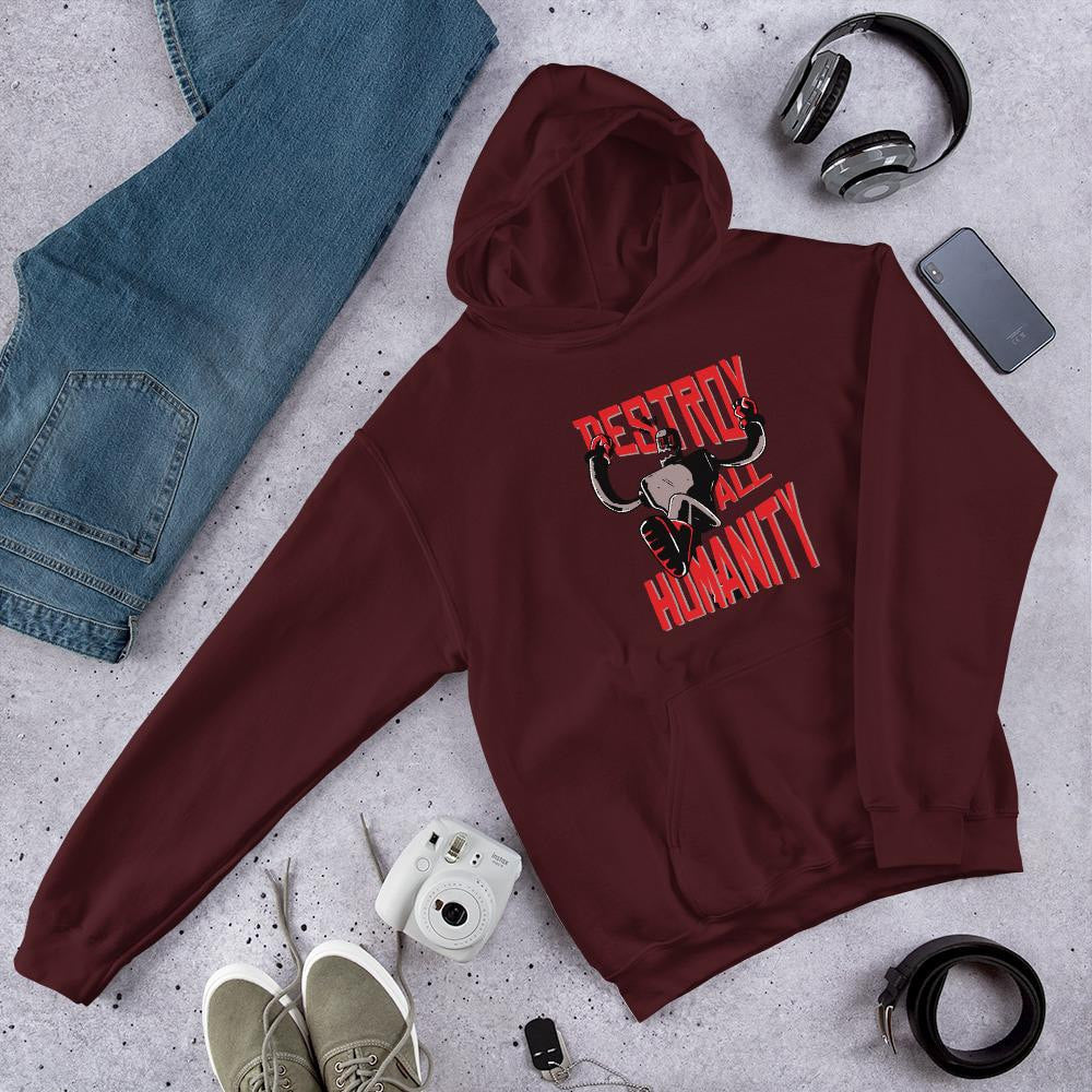 Destroy Humanity Unisex Hooded Sweatshirt