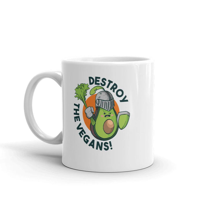 Destroy Vegans Coffee Mug