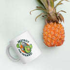 Destroy Vegans Coffee Mug — detail view 4