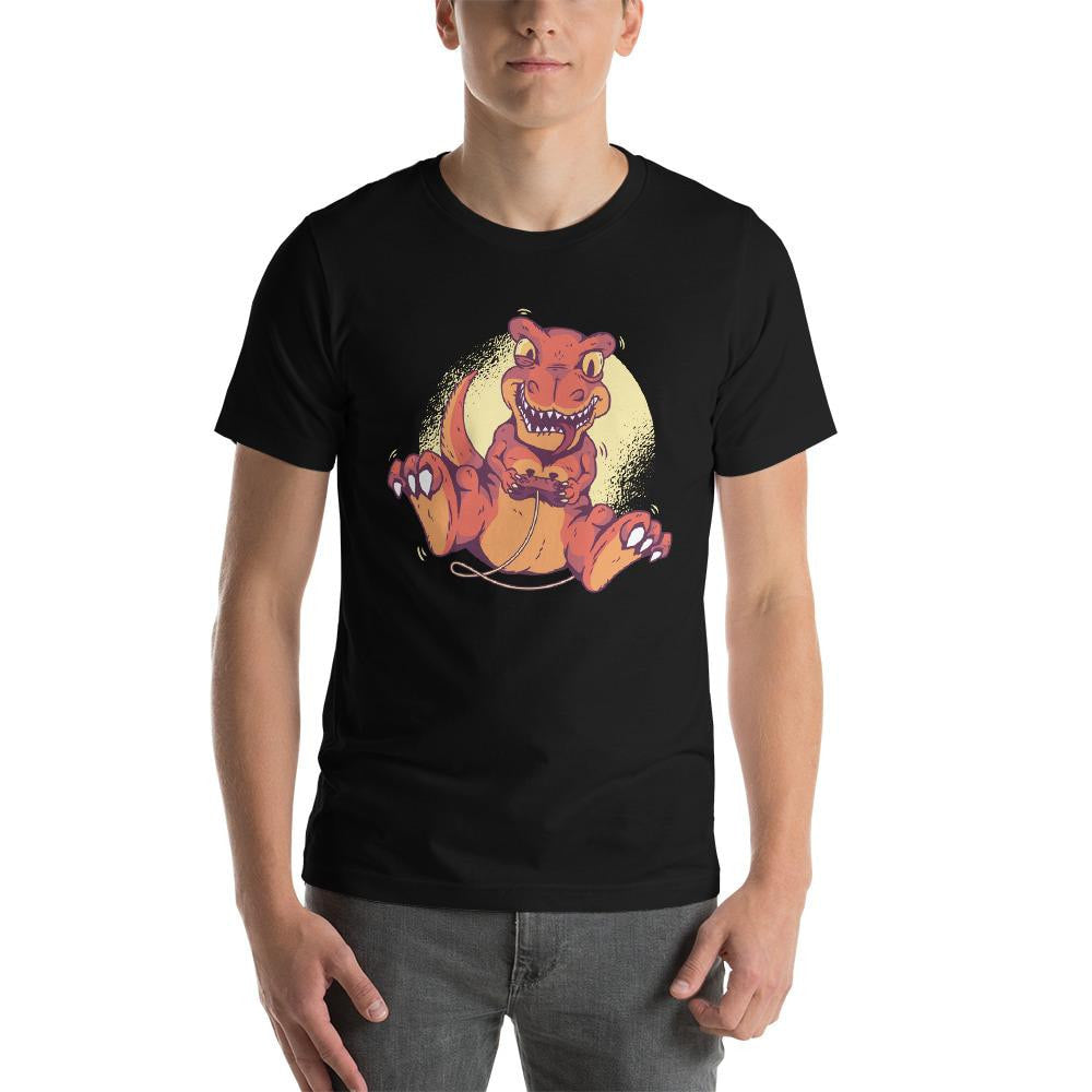 Gaming Dino Half Sleeve T-Shirt