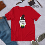Drink Up Witches Half Sleeve T-Shirt — Red