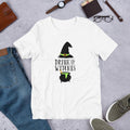Drink Up Witches Half Sleeve T-Shirt — White