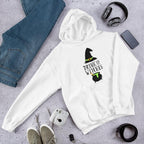 Drink Up Witches Unisex Hooded Sweatshirt — White