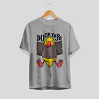 Duck Tape Unisex Half Sleeve T-Shirt — Grey