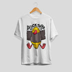 Duck Tape Unisex Half Sleeve T-Shirt — White