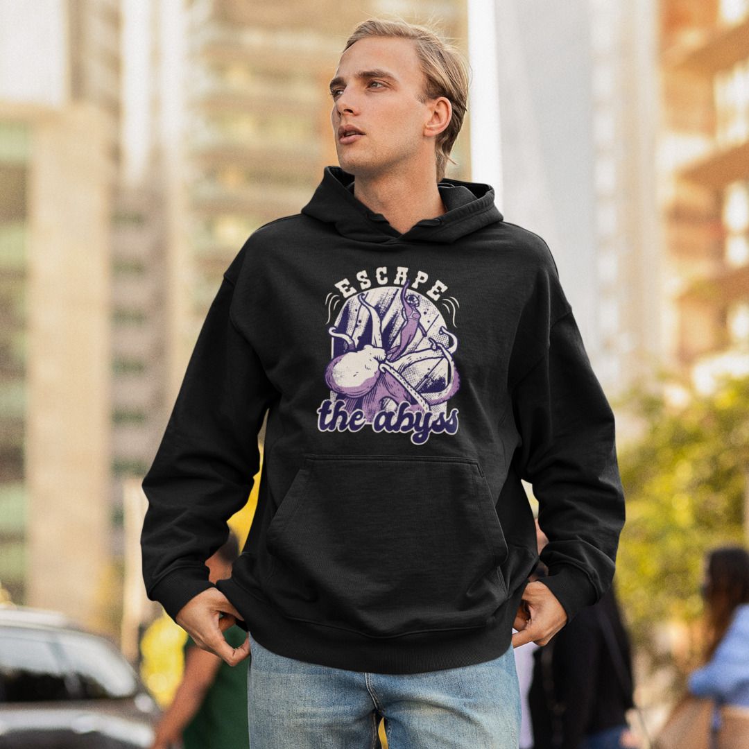Escape The Abyss Unisex Hooded Sweatshirt