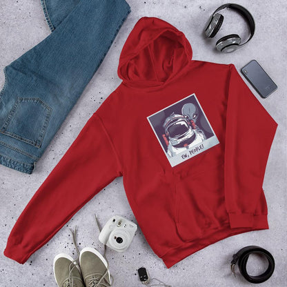 Ew, People Alien Unisex Hooded Sweatshirt