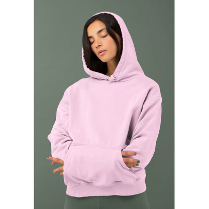 Plain Unisex Hooded Sweatshirt