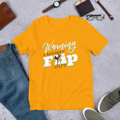 Gymnast Flip Half Sleeve T-Shirt