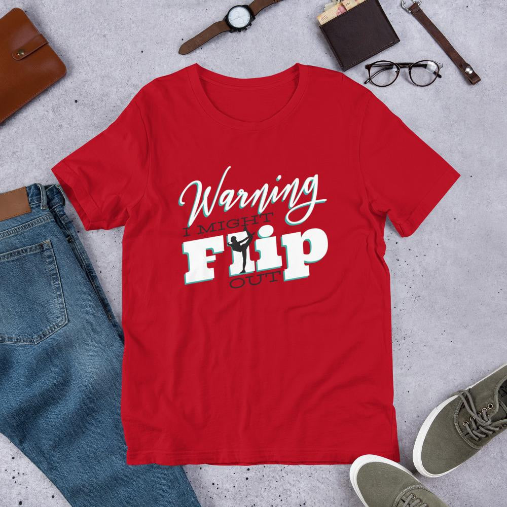 Gymnast Flip Half Sleeve T-Shirt