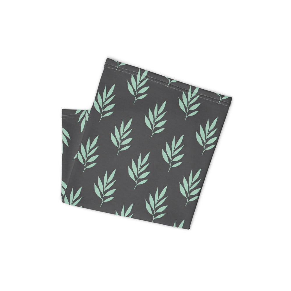 Green Leaves Neck Gaiter