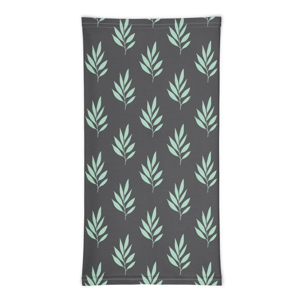 Green Leaves Neck Gaiter