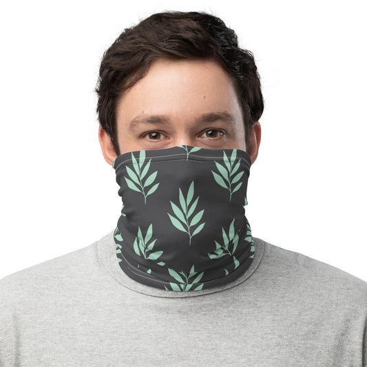 Green Leaves Neck Gaiter
