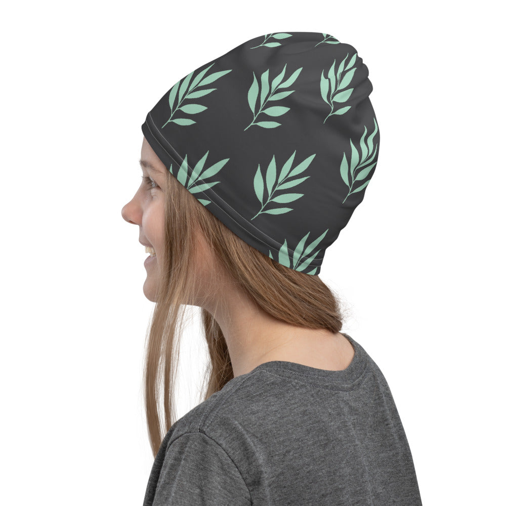 Green Leaves Neck Gaiter
