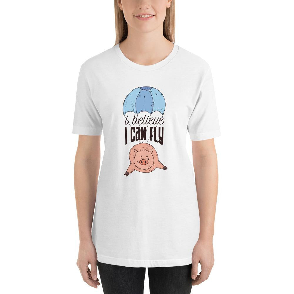 Flying Pig Half Sleeve T-Shirt