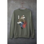 Four Elements Unisex Sweatshirt — Olive